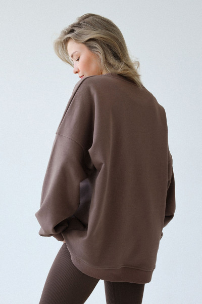 свитшот со004 мокка от магазина «Зона Белья»