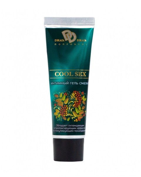 интимная смазка cool sex с пролонгирующим эффектом - 30 мл. от магазина «Зона Белья»