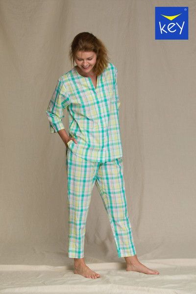 lns 453 2 a21 пижама женская со штанами от магазина «Зона Белья»