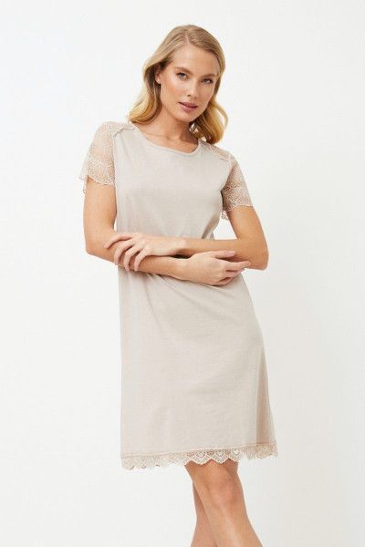 marianna beige сорочка женская от магазина «Зона Белья»