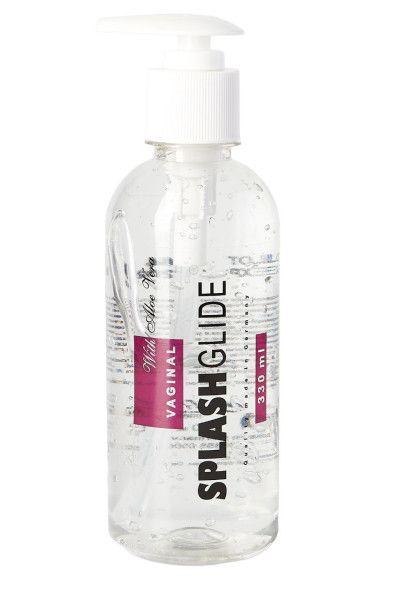 ухаживающий лубрикант на водной основе splashglide vaginal with aloe vera - 330 мл. от магазина «Зона Белья»