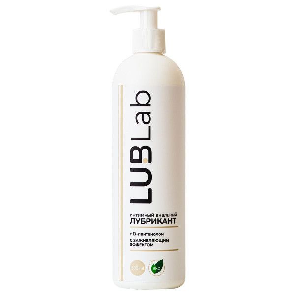 анальный заживляющий лубрикант с d-пантенолом - 500 мл. от магазина «Зона Белья»