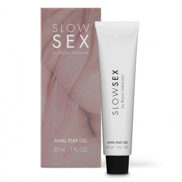 лубрикант на водной основе slow sex anal play gel - 30 мл. от магазина «Зона Белья»