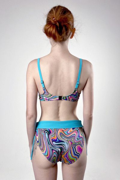 купальник fernanda multicolor-azure от магазина «Зона Белья»