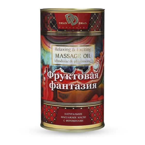 натуральное массажное масло "фруктовая фантазия" - 50 мл. от магазина «Зона Белья»