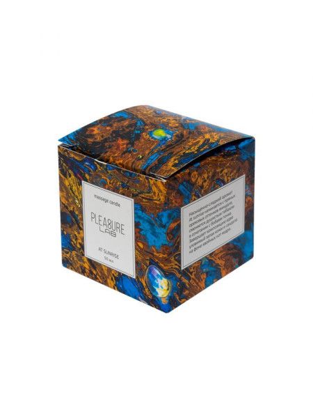 массажная свеча at sunrise со сладким ароматом какао - 50 мл. от магазина «Зона Белья»