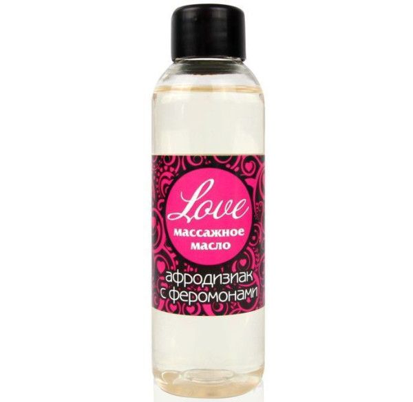 массажное масло с феромонами love - 75 мл. от магазина «Зона Белья»