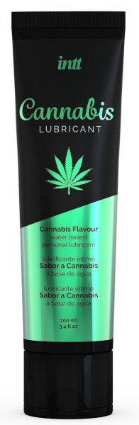 интимный гель на водной основе cannabis lubricant - 100 мл. от магазина «Зона Белья»
