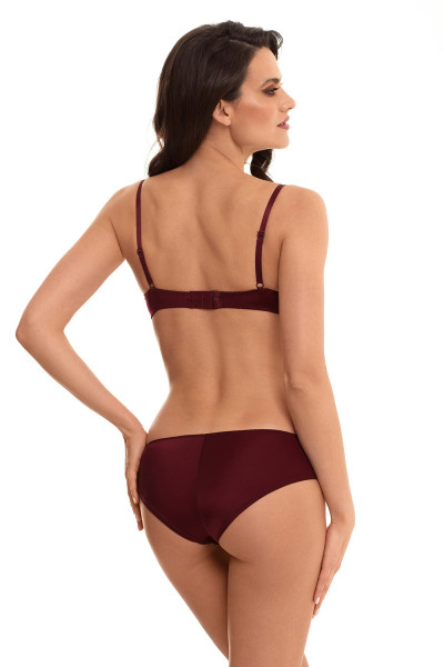 Трусы-стринги N04-179 Бордовый
