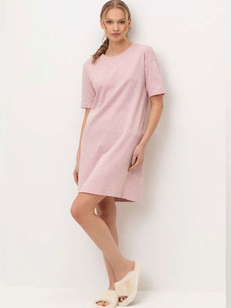 №е10066 сорочка "монохромные сердечки" от магазина «Зона Белья»