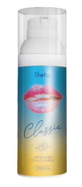 интимная гель-смазка shefox premium «классическая» - 50 мл. от магазина «Зона Белья»