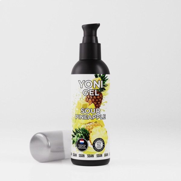 лубрикант для орального секса sgan со вкусом кислого ананаса - 100 мл. от магазина «Зона Белья»