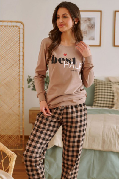 пижама pm.5217 beige от магазина «Зона Белья»