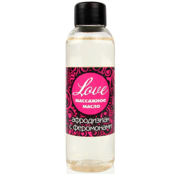 массажное масло с феромонами love - 75 мл. от магазина «Зона Белья»