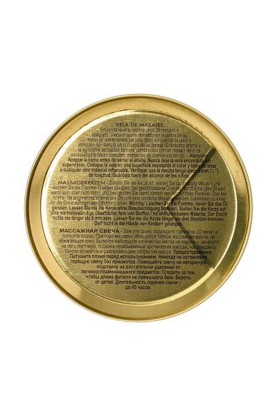 массажная свеча exotic fruits с ароматом экзотических фруктов - 30 мл. от магазина «Зона Белья»