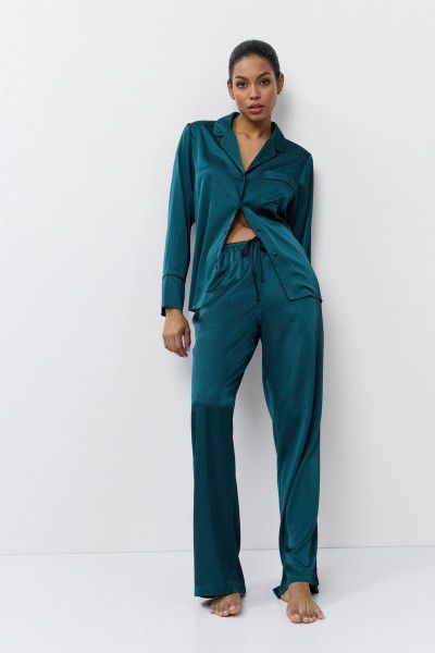 emeralda пижама женская со штанами от магазина «Зона Белья»