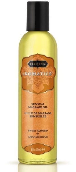 массажное масло с миндальным ароматом sweet almond - 236 мл. от магазина «Зона Белья»