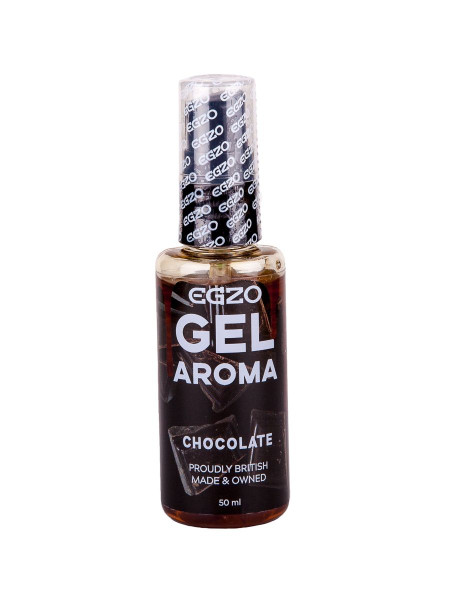 интимный лубрикант egzo aroma с ароматом шоколада - 50 мл. от магазина «Зона Белья»