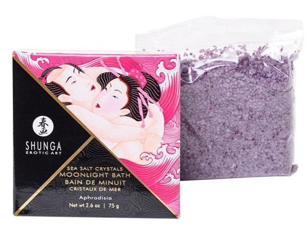 соль для ванны  bath salts aphrodisia с цветочным ароматом - 75 гр. от магазина «Зона Белья»