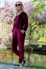 костюм goldenia dres wine red купить по доступной цене в интернет-магазине Zonabelya.ru! 