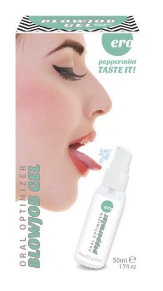 увлажняющий гель для орального секса с ароматом мяты - 50 мл. от магазина «Зона Белья»