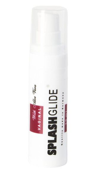 ухаживающий лубрикант на водной основе splashglide vaginal with aloe vera - 30 мл. от магазина «Зона Белья»