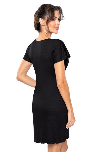 платье домашнее luiza nightdress black new от магазина «Зона Белья»