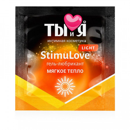 разогревающий гель-лубрикант stimulove light в одноразовой упаковке - 4 гр. купить по доступной цене в интернет-магазине Zonabelya.ru! 