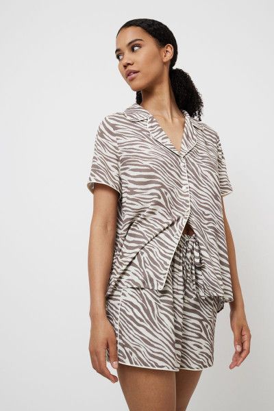 manuela пижама женская с шортами от магазина «Зона Белья»