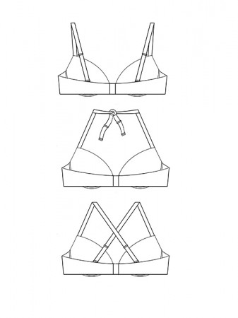 купальник as89 sielei формовка слип купить по доступной цене в интернет-магазине Zonabelya.ru! 