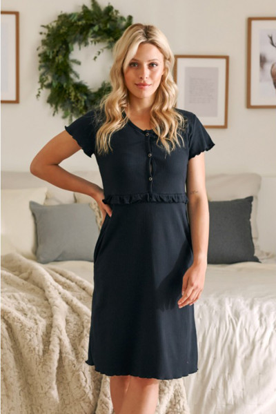 сорочка tcb.4543 black от магазина «Зона Белья»