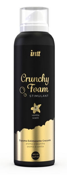 пенка для массажа crunchy foam stimulant vanilla - 100 мл. от магазина «Зона Белья»