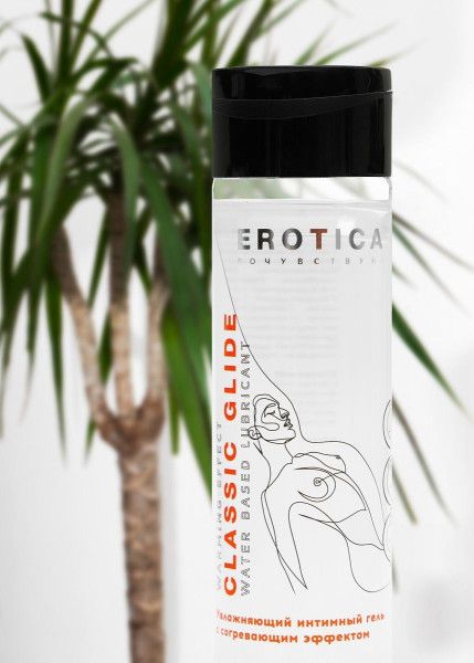 интимный гель на водной основе classic glide warming effect с согревающим эффектом - 200 мл. от магазина «Зона Белья»