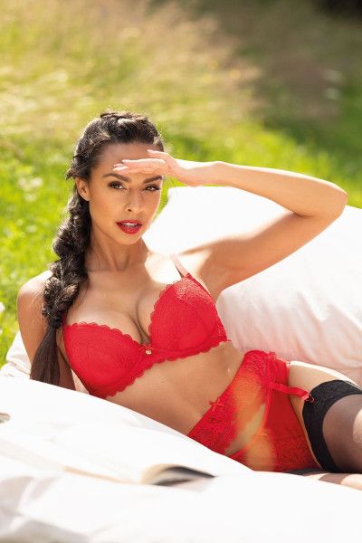 Трусы-стринг S-0198-4 Estelle Czerwony