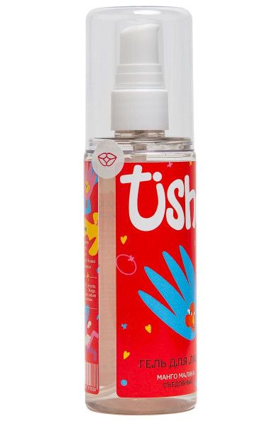 съедобный лубрикант на водной основе tishe с ароматом манго и малины - 125 мл. от магазина «Зона Белья»