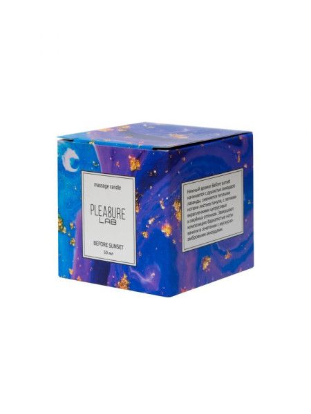 массажная свеча before sunset с ароматом пачули - 50 мл. от магазина «Зона Белья»