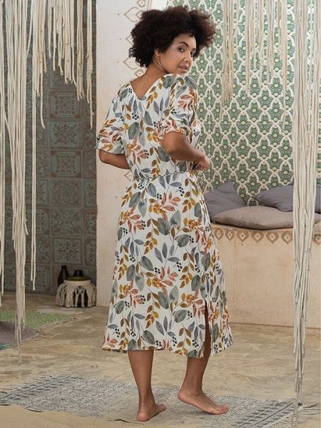 №5439 Платье домашнее "Anais" х/б