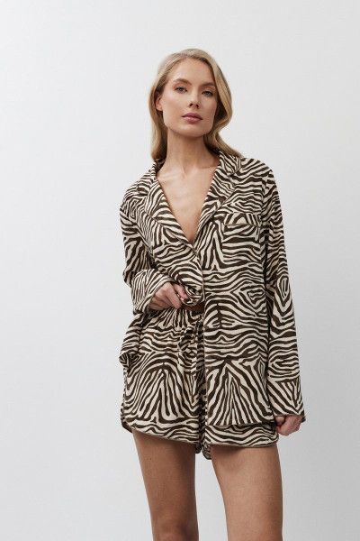 elise пижама женская с шортами от магазина «Зона Белья»