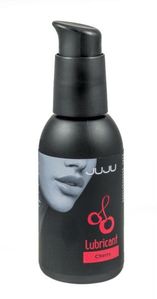 съедобный лубрикант juju cherry с ароматом вишни - 100 мл. от магазина «Зона Белья»