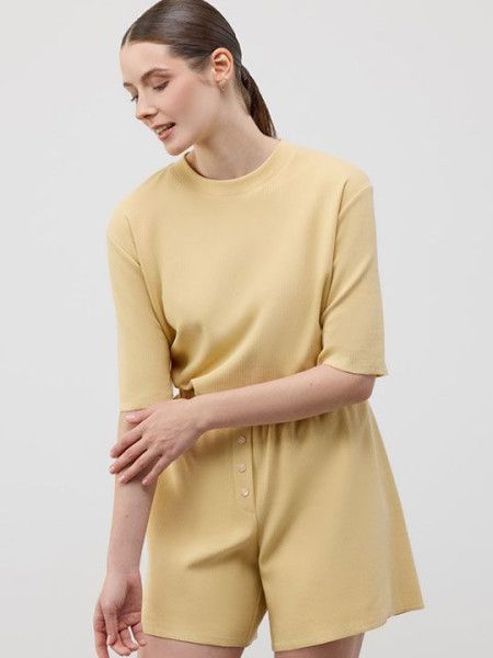 №е20231 пижама с шортами "тропики" от магазина «Зона Белья»