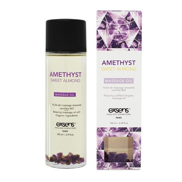 органическое массажное масло amethyst sweet almond - 100 мл. от магазина «Зона Белья»
