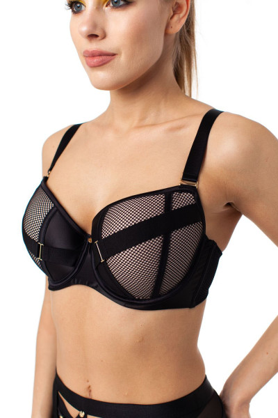 Бюстгальтер на поролоне Mesh 54101