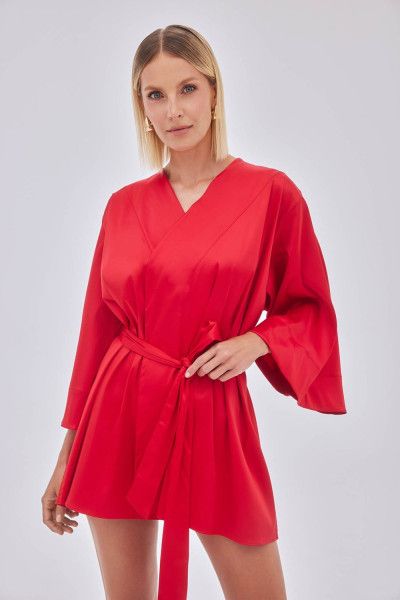 пеньюар adore robe red от магазина «Зона Белья»