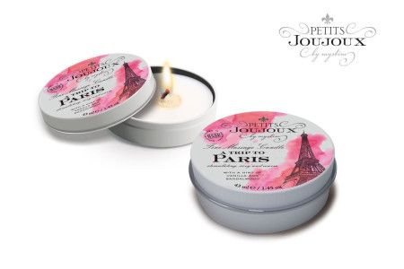 массажная свеча petits joujoux paris с ароматом ванили и сандала - 33 гр. купить по доступной цене в интернет-магазине Zonabelya.ru! 