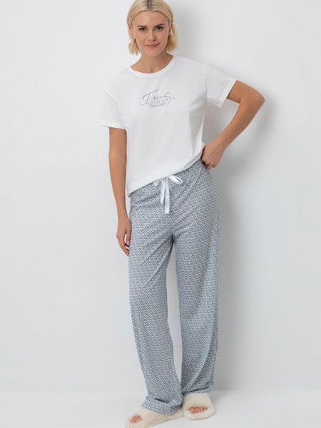 №е20148 пижама с брюками "голубой мираж" от магазина «Зона Белья»