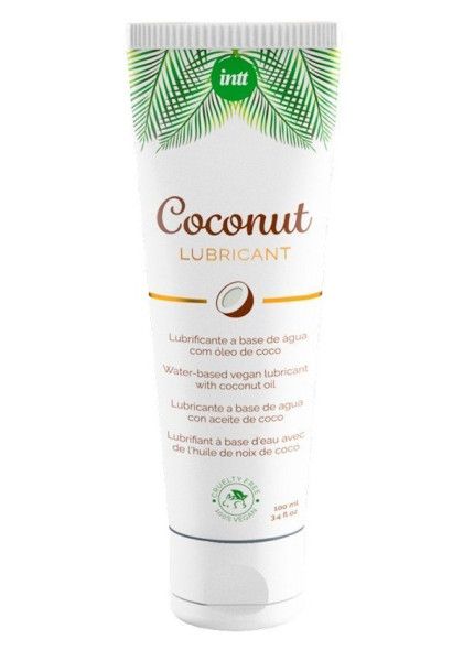 веганская смазка на водной основе coconut lubricant - 100 мл. от магазина «Зона Белья»