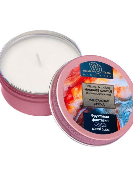 массажная свеча «фруктовая фантазия» от магазина «Зона Белья»