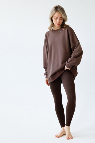 свитшот со004 мокка от магазина «Зона Белья»