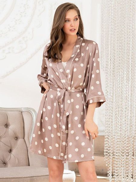 №7073 халат "julia latte" от магазина «Зона Белья»