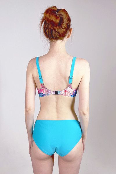 купальник 523 portland multicolor-azure от магазина «Зона Белья»